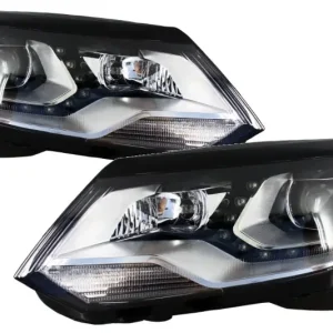 Reducere extra Faruri LED pentru VW Tiguan MK1 Facelift 2012-2015, design OEM Xenon