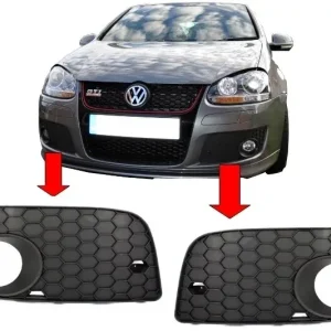 Grile laterale VW Golf 5 GTI Look, negru lucios, 2003-2007 Ofertă specială