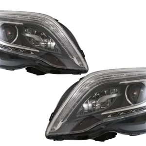 Faruri LED DRL facelift pentru Mercedes GLK X204 2013-2015 Nu rata