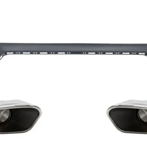 Difuzor bară spate BMW X6 F16 V8 cu ornamente evacuare M-Tech Design Cumpărături sigure