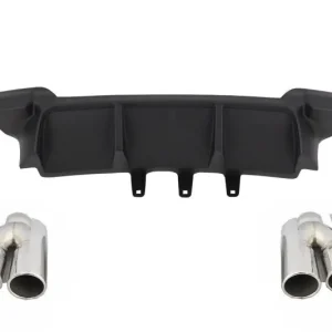 Difuzor evacuare dublă BMW Seria 5 F10 F11 2011-2017 cu ornamente inox Ofertă