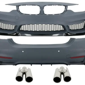 Vezi acum Pachet exterior BMW Seria 4 F32 F33 2013-2019 design M4 cu ornamente evacuare