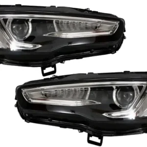 Faruri LED DRL pentru Mitsubishi Lancer 2007-2017 Dual Projector cu semnal dinamic Ofertă exclusivă