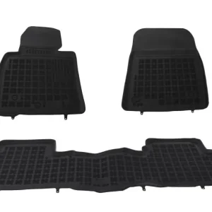 Covorașe auto din cauciuc pentru Toyota Land Cruiser J200, negre, 2008-2021 Ieftin