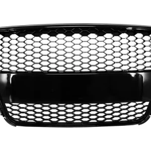 Grilă centrală Audi A5 8T 2007-2011 RS Design, negru lucios Cel mai vândut