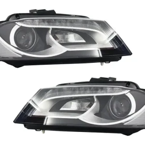 Faruri LED DRL pentru Audi A3 8P/8PA facelift, negre, 2008-2012 Reducere
