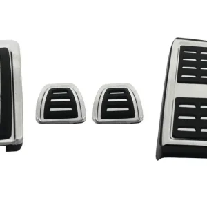 Ornamente pedale aluminiu pentru Audi A3 8V, Golf 7, Leon 5F, Octavia 3 Doar azi