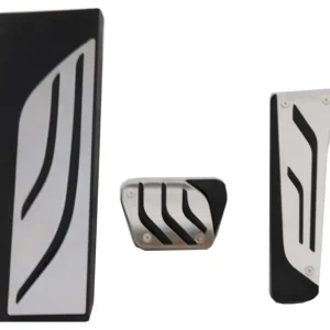 Livrare expres Set ornamente pedale BMW pentru cutie automata, metal, LHD