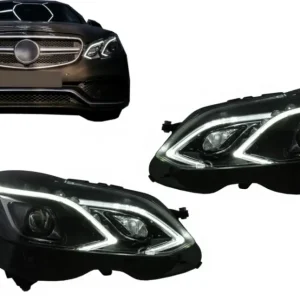 Reduceri Faruri LED pentru Mercedes E-Class W212 2009-2012, design Facelift