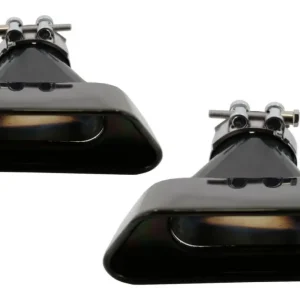 Cel mai bun preț Ornamente evacuare negre BMW Seria 5 F10 F11 F18 V8 LCI Design