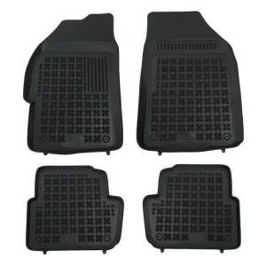 Covorașe auto din cauciuc pentru Chevrolet Spark II 2010-2013, negre Lichidare de stoc