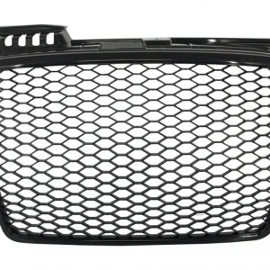 Grilă centrală Audi A4 B7 Facelift RS4, negru lucios Calitate înaltă