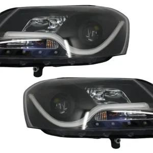 Doar azi Faruri LED DRL negre pentru VW Passat B7 Sedan/Variant 2010-2014