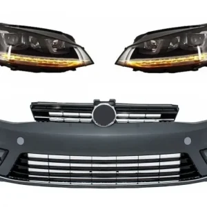 Preț redus Bara fata VW Golf 7 R-Line cu faruri 3D LED si semnalizare dinamica