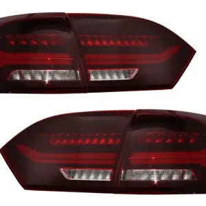 Reducere specială Stopuri LED fumurii pentru VW Jetta VI Sedan 2012-2014 cu semnal dinamic