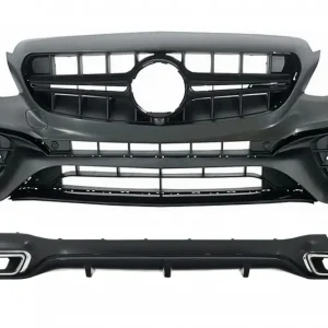 Disponibil imediat Kit exterior Mercedes E-Class W213 2016-2019 E63 Design cu ornamente crom