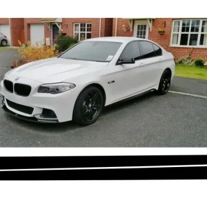 Ultima șansă Stickere laterale negre mate pentru BMW Seria 5 F10/F11 M-Performance