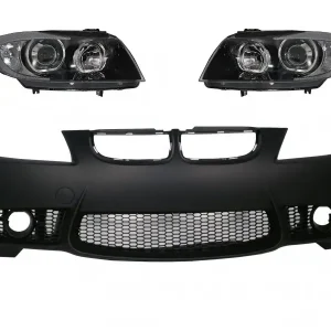 Popular Bara fata BMW Seria 3 E90 E91 M3 Design cu faruri Angel Eyes