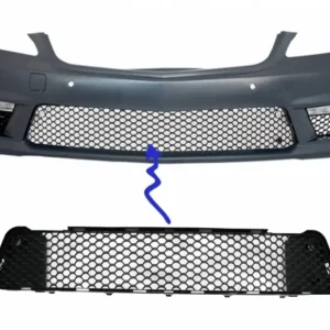 Grilă centrală inferioară bară față Mercedes S-Class W221 S63/S65 2005-2013 Mai ieftin