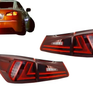 Ofertă Stopuri LED pentru Lexus IS XE20 2005-2012 Light Bar rosu clar