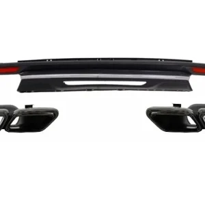 Difuzor bara spate Mercedes S-Class W222 Sport Line cu ornamente negre Expediere rapidă
