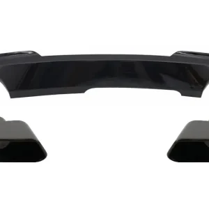 Ieftin Difuzor aer BMW F10 F11 negru lucios cu evacuare dubla, design 550i