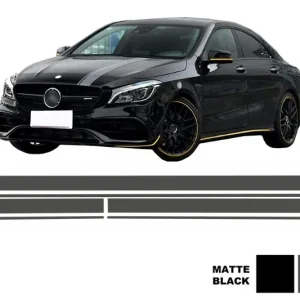 Set stickere gri inchis A45 Design pentru Mercedes CLA W117 si A-Class W176 Nu rata