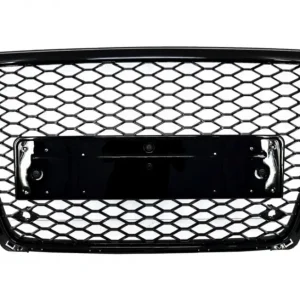 Grila centrala Audi A4 B8 2008-2011, RS4 Design, negru lucios Super ofertă