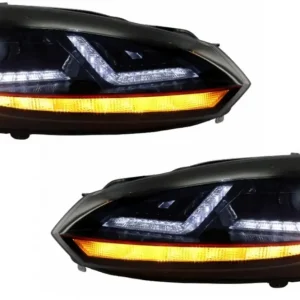 Faruri LED Osram pentru VW Golf 6 GTI rosu, semnal dinamic, 2008-2012 Super ofertă