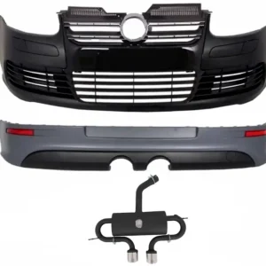 Pachet complet VW Golf V (2005-2007) R32 Design cu sistem de evacuare Noutate