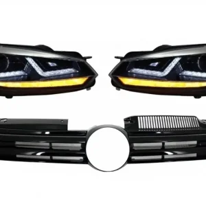 Faruri LED Osram cu semnal dinamic si grila R20 pentru VW Golf 6 (2008-2012) Preț redus