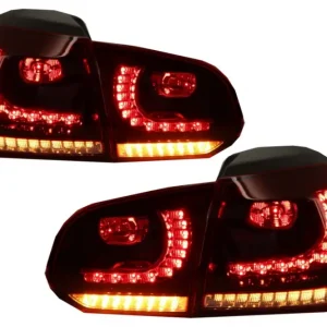 Stopuri FULL LED pentru VW Golf 6 VI (2008-2013) R20 cu semnal secvențial Cumpără online