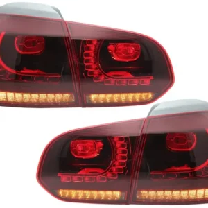 Cumpără acum Stopuri Full LED pentru VW Golf 6 VI (2008-2013) R20 Rosu Fumuriu
