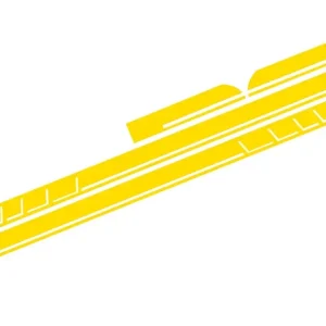 Ofertă limitată Stickere laterale galben mat pentru Mercedes CLA W117 si A-Class W176