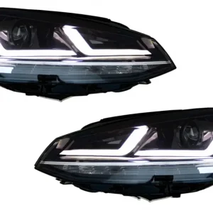 Reducere de preț Faruri Full LED Osram pentru VW Golf 7 VII 2012-2017, crom