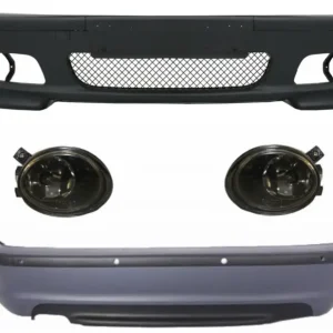 Kit bare față-spate cu PDC și proiectoare fumurii pentru BMW Seria 3 E46 Sedan Disponibil imediat