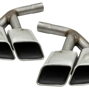 Ornamente toba Audi Q7 4M 2015-2019 SQ7 Design Chrome benzina Reducere de preț
