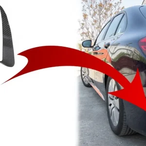 Flapsuri bara spate Mercedes C Class W205 2014-2020, carbon film Bestseller