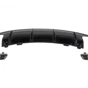 Plată sigură Difuzor bara spate Mercedes CLA W117 X117 Shooting Brake 2013-2018 CLA45 Look