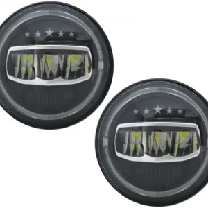 Faruri Full LED 7 inch cu dublu proiector pentru Jeep Wrangler Expediere rapidă