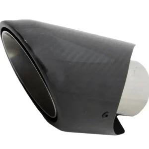 Ornament toba evacuare din carbon lucios, inox 304, inlet 6.2 cm Calitate înaltă
