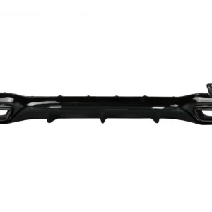 Difuzor bara spate Mercedes E-Class W213 2016-2019 E63 negru lucios Expediere rapidă