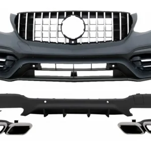 Cel mai vândut Pachet exterior Mercedes GLC X253 SUV 2015+ cu praguri laterale stil GLC 63