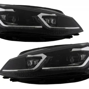 Doar azi Faruri LED RHD pentru VW Golf 7.5 Facelift 2017-2020 cu semnal dinamic