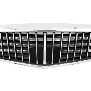 Grilă centrală Mercedes S-Class W221 Facelift 2010-2013, design vertical crom Nu rata