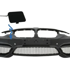 Retur ușor Capac carlig bara fata M4 Design pentru BMW Seria 3 F30 F31 2011-2018