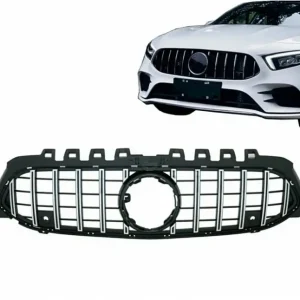 Mai ieftin Grilă centrală Mercedes A-Class W177/V177 2018-2022 GT-R Panamericana negru crom