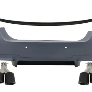 Livrare rapidă Bara spate BMW Seria 5 F10 2011-2017 M5 Design cu eleron si ornamente carbon
