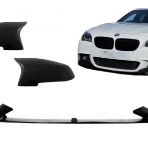 Comandă acum Prelungire bara fata si capace oglinzi BMW Seria 5 F10 F11 2015-2017