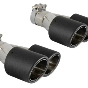 Set 2 ornamente evacuare carbon mat 6 cm pentru sistem sport Cumpără online